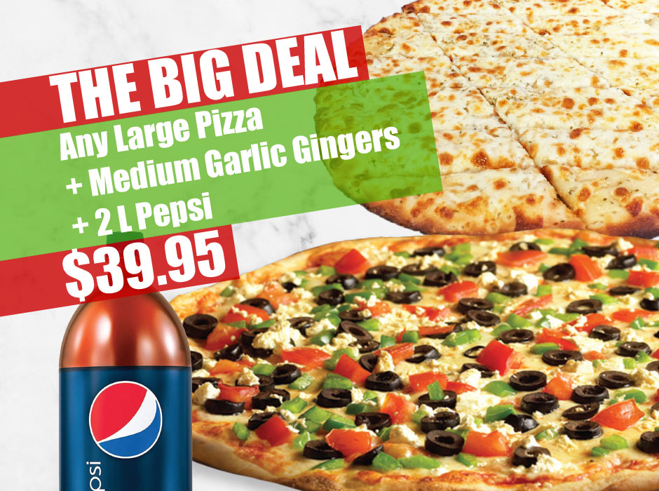 2 Medium Pepperoni Pizzas $24.99
